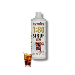 NUTRIFY Vital Drink 1:80 Sirup 1L für 80 Liter Getränkesirup Sirup – Cola