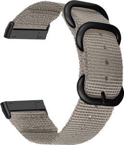 INF Nylon-Armband für Fitbit Versa 3/Sense Grau