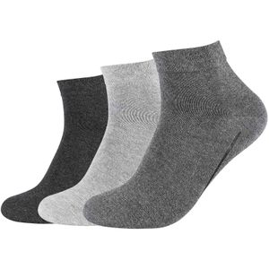 Camano CA-Soft Quarter Uni Kurzsocken 3er Pack, Größen Socken:35-38