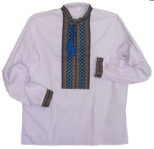Ukrainisches Hemd Vyshyvanka Kosakenhemd Männertracht Größe 42