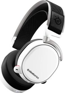 SteelSeries Arctis Pro Wireless – Kabelloses Gaming-Headset (2,4 GHz & Bluetooth) – Hochauflösende Lautsprechertreiber – Für PC,PS5 und PS4 – Weiß SteelSeries Arctis Pro Wireless – Kabelloses Gaming-Headset (2,4 GHz & Bluetooth) – Hochauflösende Lautsprechertreiber – Für PC,PS5 und PS4 – Weiß