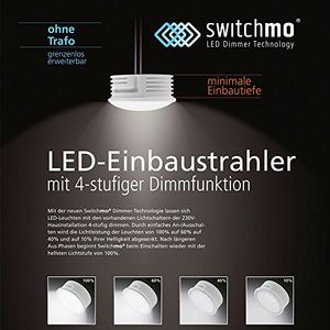 LED Coin Dimmbar per Schalter Warmweiß 3000K 470lm 5W