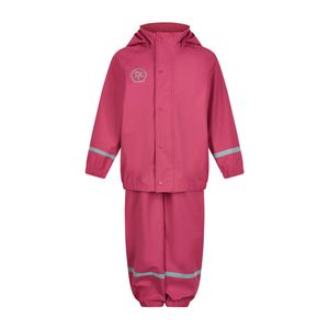 COLOR KIDS Regenanzug für Mädchen Regenanzüge langärmlig Wandern 100% Polyester