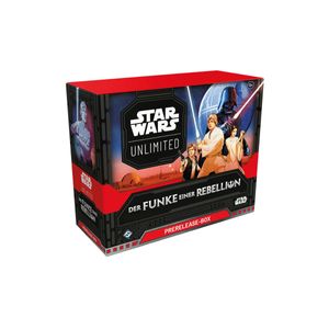FFG Star Wars Unlimited Sammelkarte Der Funke einer Rebellion Prerelease-Box DE