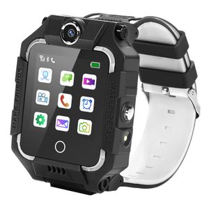 Kinder 4G Smartwatch mit GPS One-Key SOS Call Anti-Lost für 4-12 Jahre Elektronisches Lernspielzeug für Kinder Schwarz