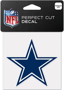 Wincraft Aufkleber 10x10cm - NFL Dallas Cowboys