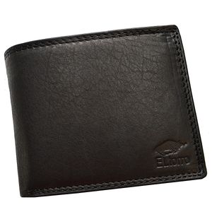 flevado ELtorro Herren Geldbörse Brieftasche mit RFID/NFC Schutz Doppelnaht und viel Stauraum schwarz