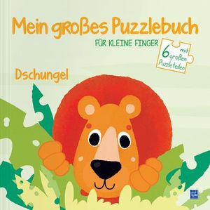 Mein großes Puzzlebuch für kleine Finger - Dschungel