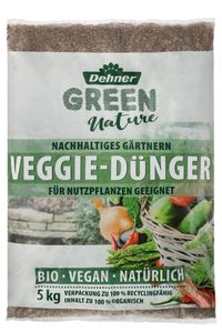 Dehner Bio Green Nature Veggie-Dünger, Gemüsedünger, 5 kg, für ca. 50 qm