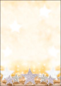 SIGEL DP029 Weihnachts-Motiv-Papier, Glitter Stars, 90 g/m², 100 Blatt SIGEL DP029 Weihnachts-Motiv-Papier, Glitter Stars, 90 g/m², 100 Blatt