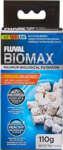 Fluval Biomax,Ringe mit einem komplexen Porensystem für Nutzbakterien, für die Fluval Innenfilter U2, U3 und U4, 110g