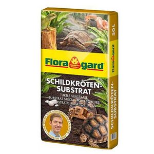 Floragard Schildkröten - Substrat Terrariensubstrat Terrarienerde 50 L (1 x 50L)