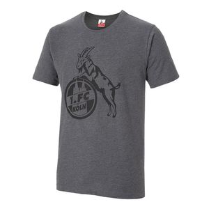 1. FC Köln T-Shirt "Basic anthra" Gr. XL