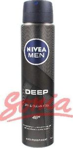 Nivea deodorant spray tiefe männchen 250ml