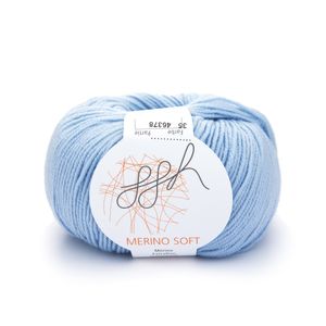 ggh Merino Soft | Extrafeine und weiche Wolle | maschinenwaschbar |  Farbe: 035 - Hellblau