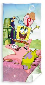 SpongeBob Schwammkopf Patrick Badetuch Handtuch Strandlaken 70 x 140 cm