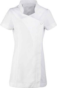 Premier - Tunika für Damen  kurzärmlig PC3375 (34 DE) (Weiß)