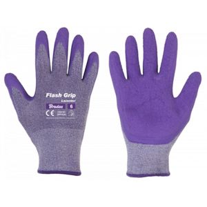 Dámske pracovné rukavice Bradas Flash Grip Lavender S