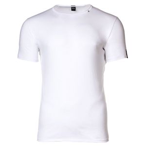REPLAY Herren T-Shirt - 1/2-Arm, Rundhals, Baumwolle, Jersey, offene Kanten Weiß 3XL
