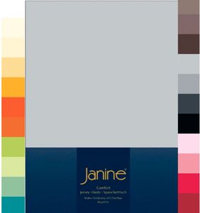 Janine Spannbetttuch Comfort Elastic 5002, GRÖßE:200 x 200 cm, FARBEN:06-limone