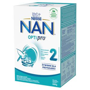 Nan Optipro 2 pokračovacie mlieko pre dojčatá od 6 mesiacov 650 G (2 X 325 G)