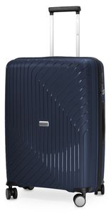 HAUPTSTADTKOFFER - TXL - Střední kufr, kufr na kolečkách Cestovní kufr, TSA, 4 kolečka, 66 cm, 73 L,Tmavě modrý