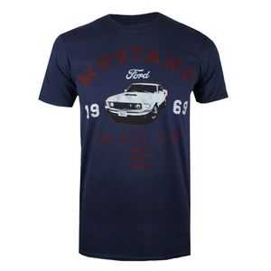 Ford - "Mustang The Boss Is In" T-Shirt für Herren TV1373 (L) (Marineblau)