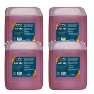INOX® Insektenreiniger Insektenentferner Konzentrat, 4 x 5L - Reiniger für die Fahrzeugpflege