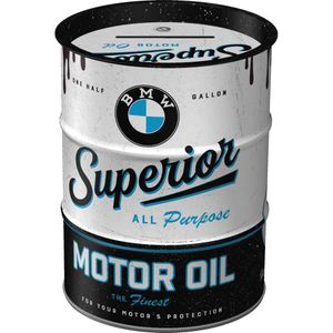 Nostalgic-Art - Beczka na olej do skarbonki - BMW - BMW Superior Motor Oil