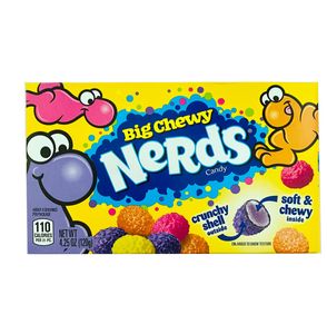 Nerds | Big Chewy Box 120g, Fruchtgummi, amerikanische Süßigkeiten, USA