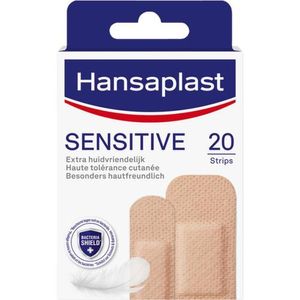 Hansaplast Sensitive Pflasterstrips hautton light 20 St