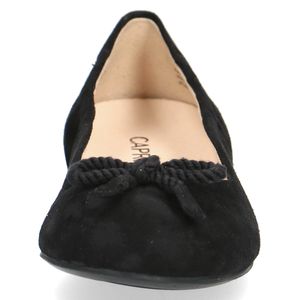 Caprice Ballerinen Black Suede Woms Ballerina (Größe: 38)