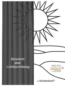 heimtexland ® Schlaufenschal inkl. Kräuselband blickdicht Gardine Vorhang Dekoschal Uni Typ117 tannengrün Höhe 245 cm x Breite 140 cm