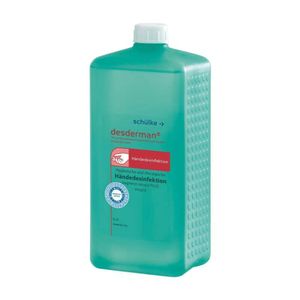Schülke desderman® Händedesinfektion (ohne Farbstoff/Parfüm) - 1 Liter | Flasche (1 l)