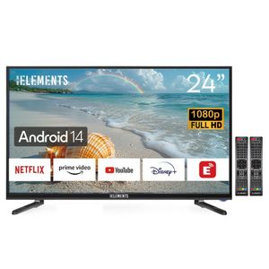 KB ELEMENT 24 Zoll Smart TV, LED FULL HD,  DVB-T2/S2,  Android 14, Frameless