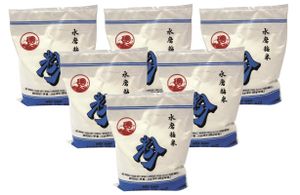 [ 6x 400g ] COCK Reismehl / Reis Mehl / White Rice Flour