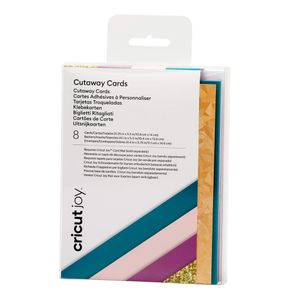 Cricut Joy Cut-Away karty série A2 (10,8 x 14 cm), balení 8 kusů, CT AWAY CRD:Corsage Sampler
