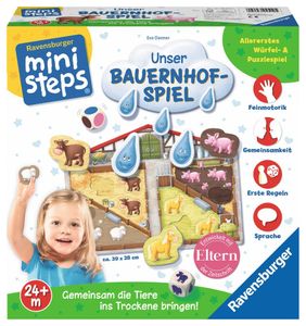 Ravensburger 04510 Ministeps Unser BauernhofSpiel für Kinder