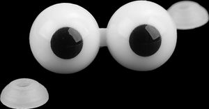 5 Sicherheits-Augen Cartoon Comic Manga für Puppen Kuscheltiere Teddies Amigurumies Variantenwahl, Größe:33 x 16 mm | 27 mm, Variante:Variante 6
