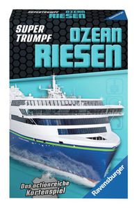 Ravensburger Kartenspiel, Supertrumpf Ozeanriesen 20698, Quartett und Trumpf-Spiel für Technik-Fans ab 7 Jahren