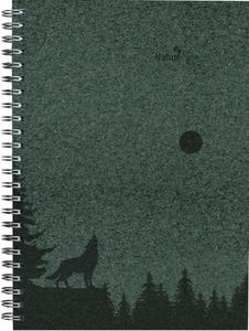 Wochenplaner Nature Line Pine 2024 - Taschen-Kalender A5 - 1 Woche 2 Seiten - Ringbindung - 128 Seiten - Umwelt-Kalender - mit Hardcover - Alpha Edition
