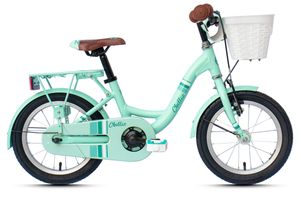 CHILLIZ Kinderrad 14 Zoll CHD.01 türkis Rahmenhöhe 23 cm singlespeed V-Brake