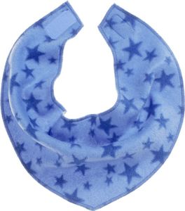 Playshoes Fleece-Dreiecktuch Sterne, blau, one size
