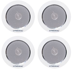 LYNDAHL Lautsprecher-Set, CS200BT-AMP und CS120AL, mit 2 oder 4 Lautsprechern Größe: mit 4 Lautsprechern