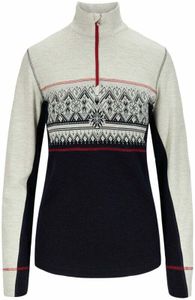 Dale of Norway Moritz Basic Womens Sweater Superfine Merino Navy/White/Raspberry L Jumper