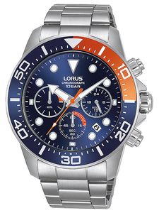 Lorus RT345JX9 Chronograph Herren 43mm 10ATM