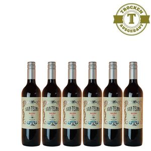 Rotwein Argentinien Malbec San Telmo trocken (6x0,75L)
