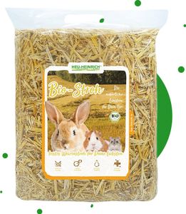 HEU-HEINRICH® - Bio-Stroh - 1kg