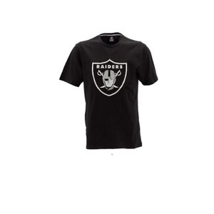 Fanatics Logo T-Shirt NFL Oakland Las Vegas Raiders Herren 2019MBLK1OSORA S