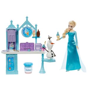 Disney Die Eiskönigin Spielzeug Elsas und Olafs Eiscreme-Stand Spielset